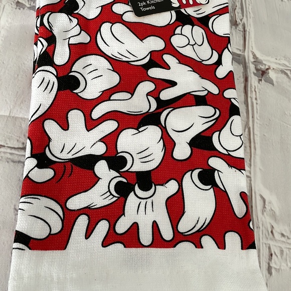 Disney Mickey Mouse 2 Pack Kitchen Tea Towels - Picture 4 of 4